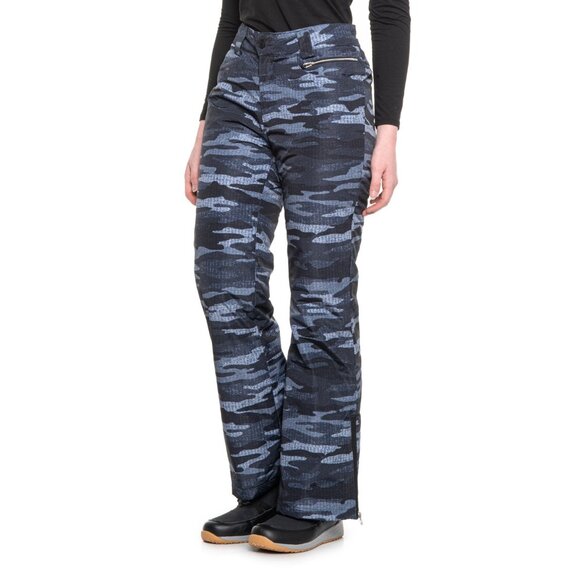 Free Country Pants - Softshell Ski Snow Pants - Camo Print